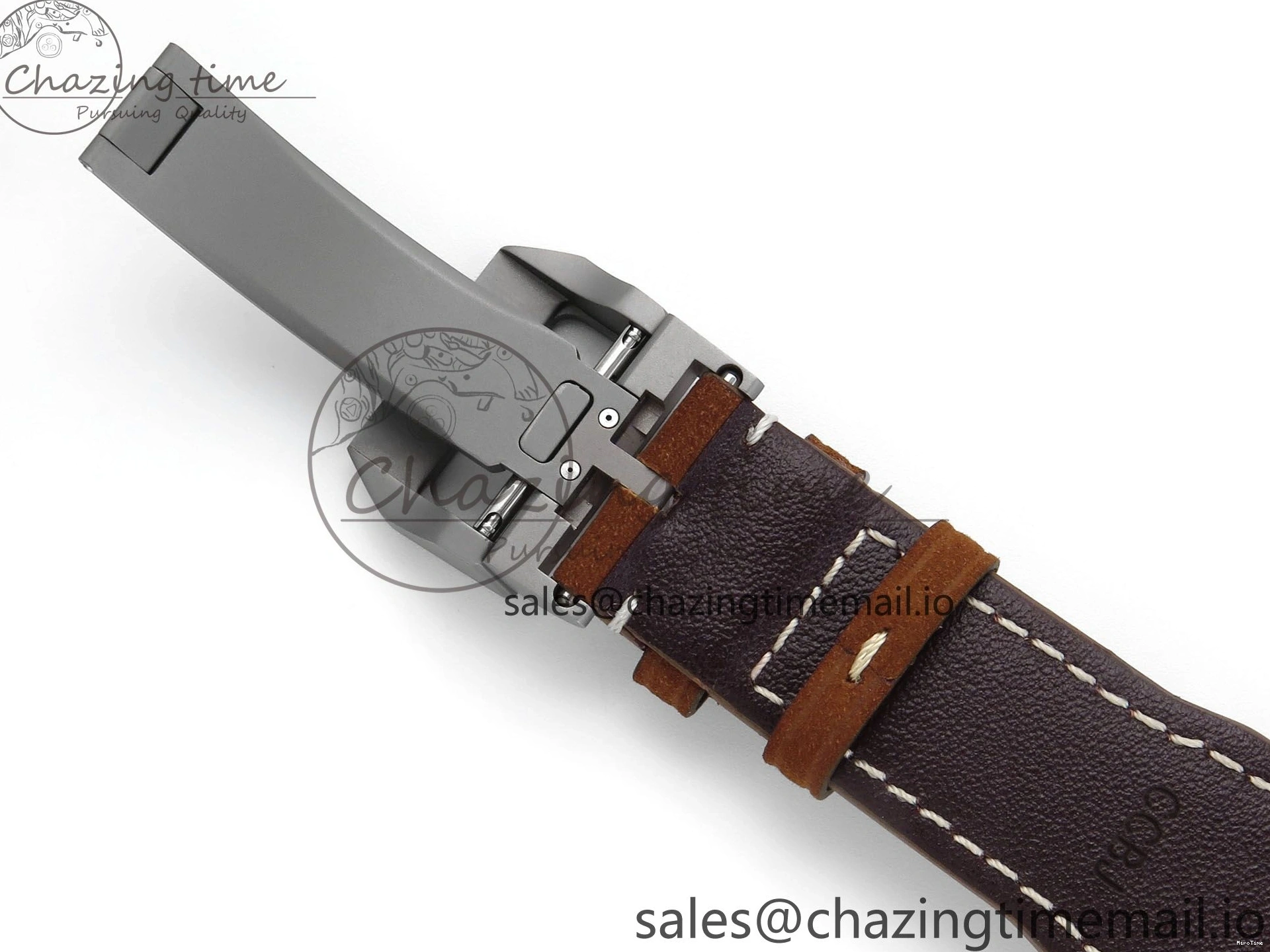 MIROTIME 0504 Big Pilot IW329701 M+F 1:1 Best Edition Black Dial on Brown Leather Strap MY RelaxedFit 7005